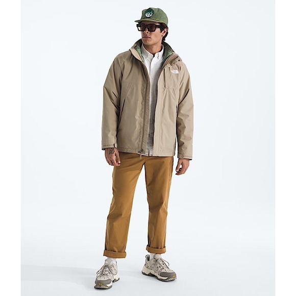 The North Face Lone Peak Tri 2 Jacket Mushroom Grey Large New With Tags - Picture 3 of 8